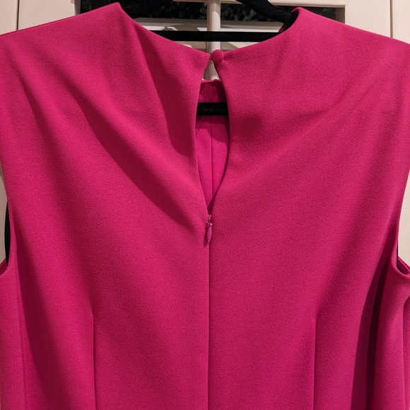 Tahari Size 8 Hot Pink Jumpsuit - Picture 3 of 4
